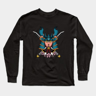 Samurai Sphynx Long Sleeve T-Shirt